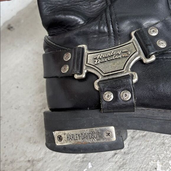 Harley Davidson, harness, mega size logo biker boot main image 8